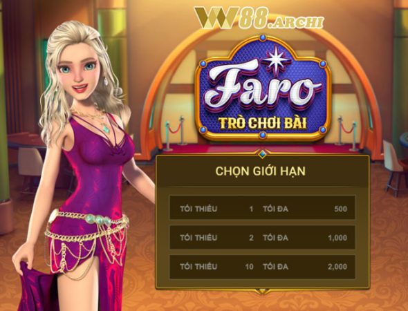 Thông tin về game Faro W88